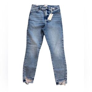 NWT Good American Waist-Nipping Skinny High Rise Jean w/ Flat Tummy Tech 8/29